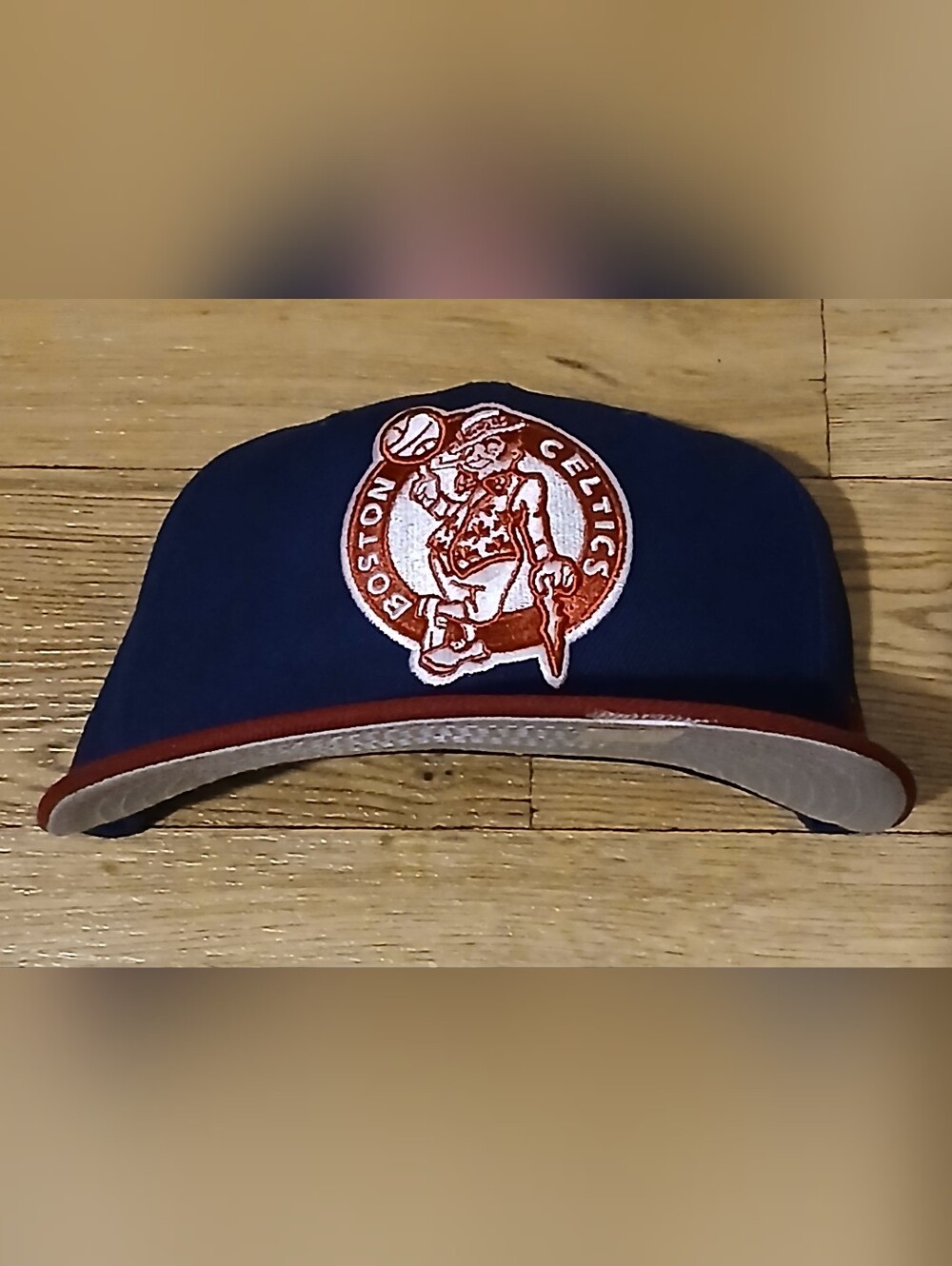 Men's Boston Celtics New Era Navy/Crimson Two-Tone Color Pack 9FIFTY Snapback